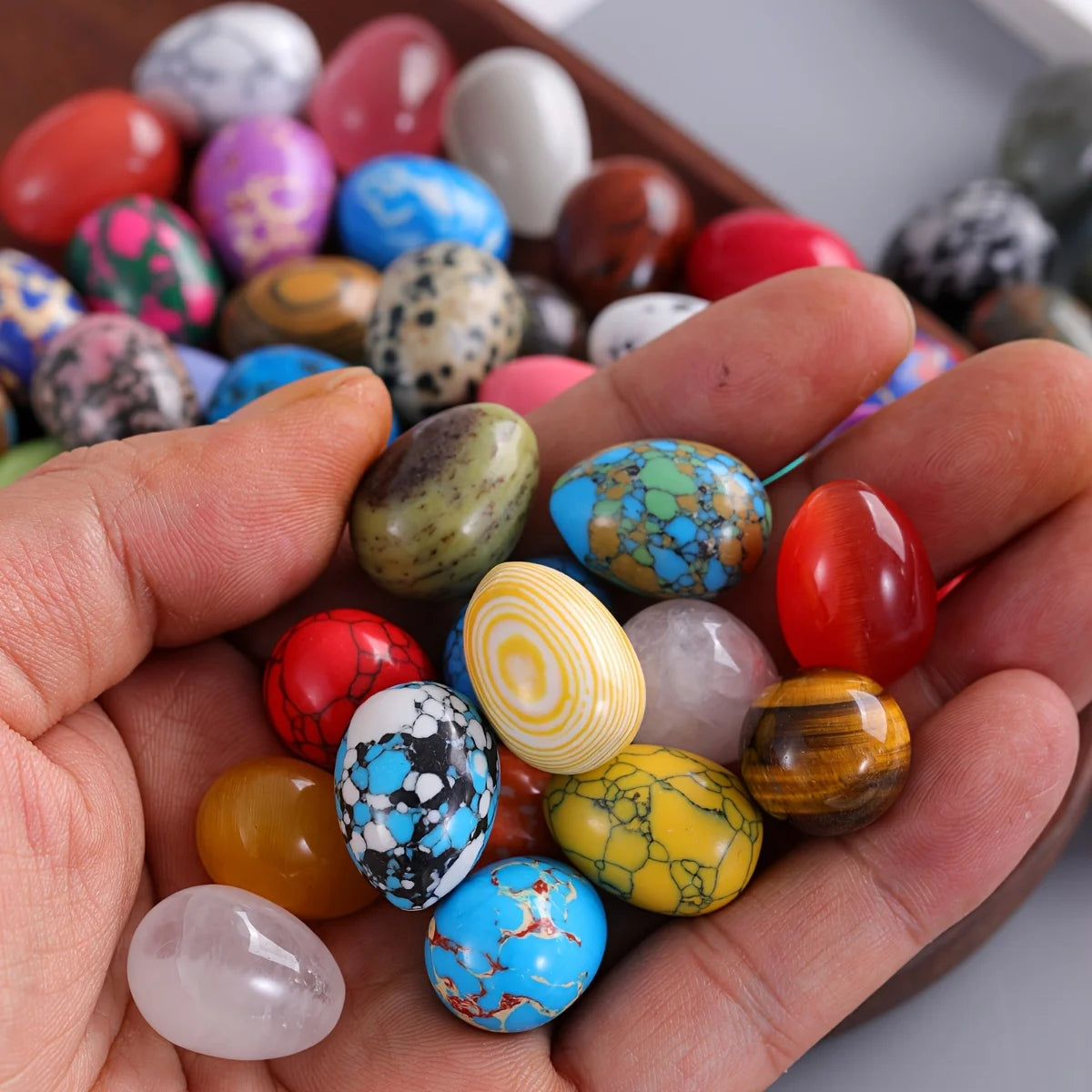 3/5/10/20pcs Stone Eggs
