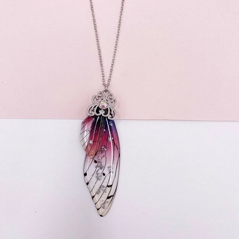 Fantasy Fairy Wings Necklaces