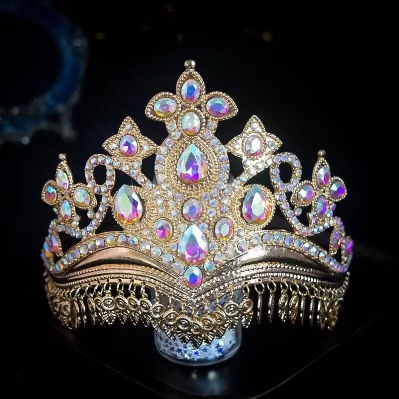 Queen Annisa's Crystal Crown Dance Headdress