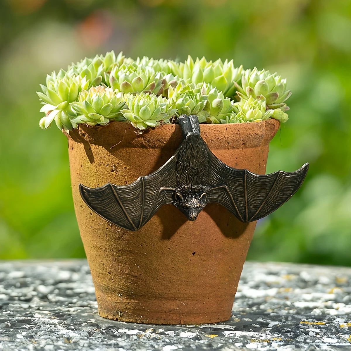 Bat Resin Garden Decoration Pot Hanger