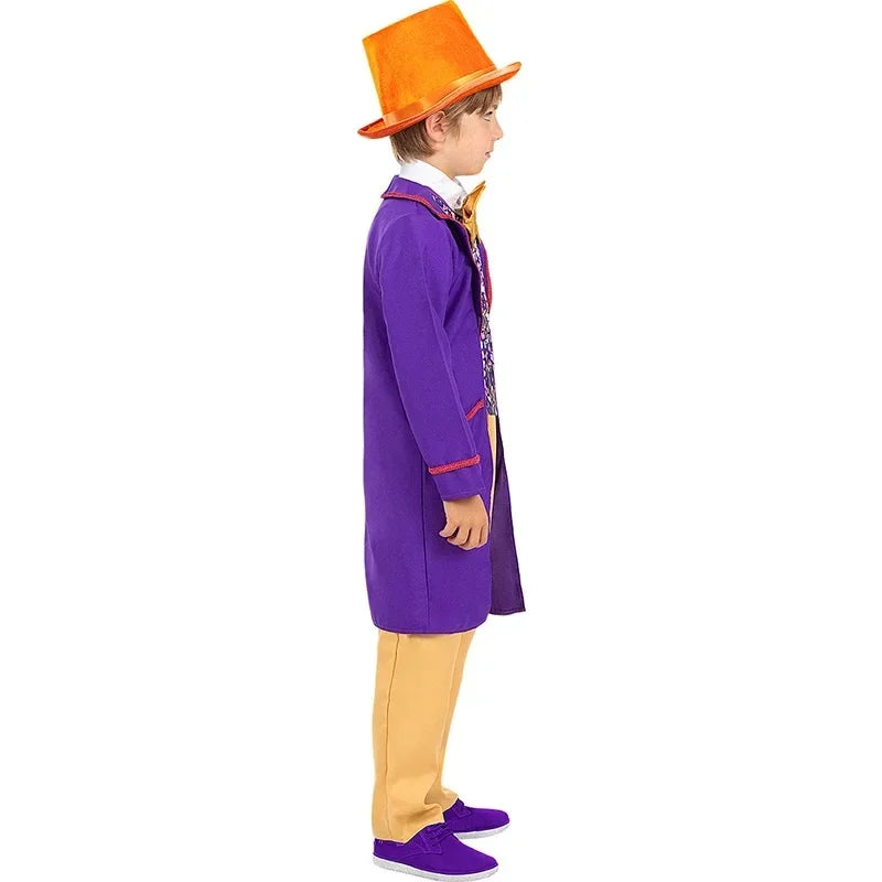 Willy Wonka Charlie and the Chocolate Factory Oompa Loompa Cosplay Book Week Halloween Costumes