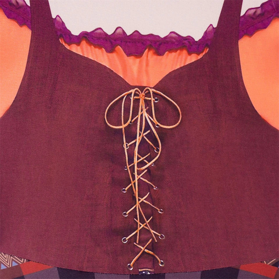 Hocus Pocus Sanderson Sisters Halloween Witch Cosplay Costume