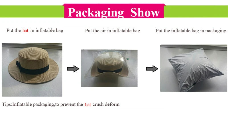 Marcia's Hand-woven Summer Wide Brim Straw Hats