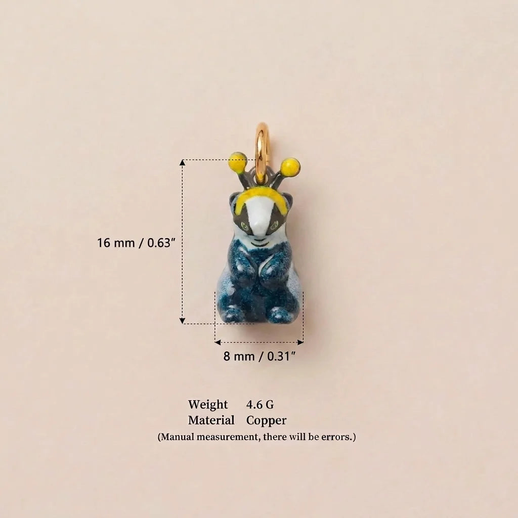Miniature Animal Friends Pendant Charms DIY Jewellery Making