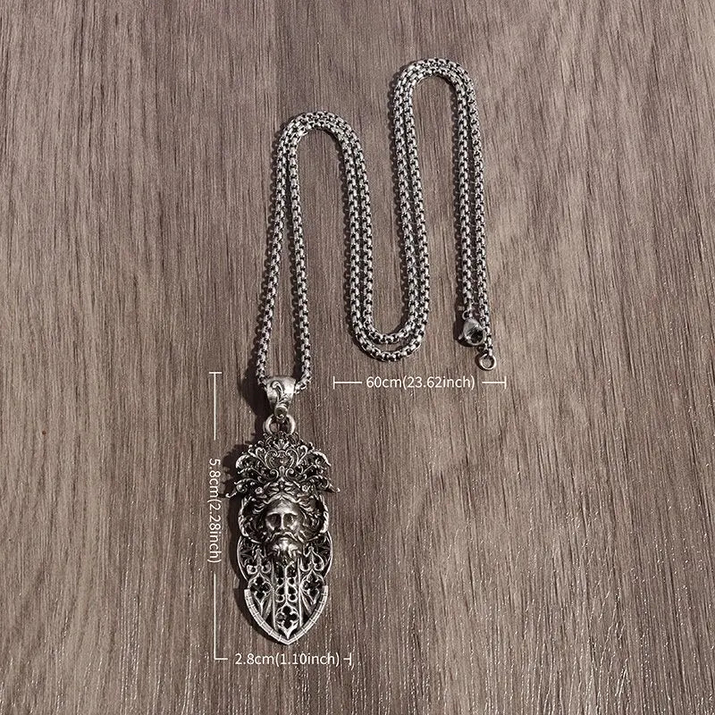 King of The Gods Zeus Pendant Necklace