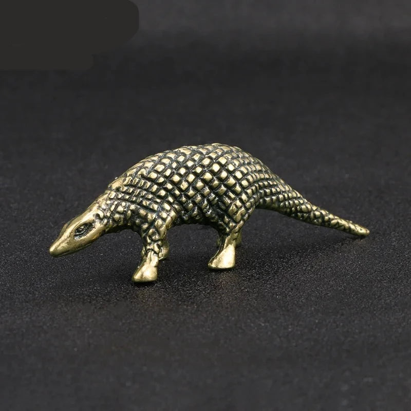 Copper Dinosaurs Figurines Tea Pets