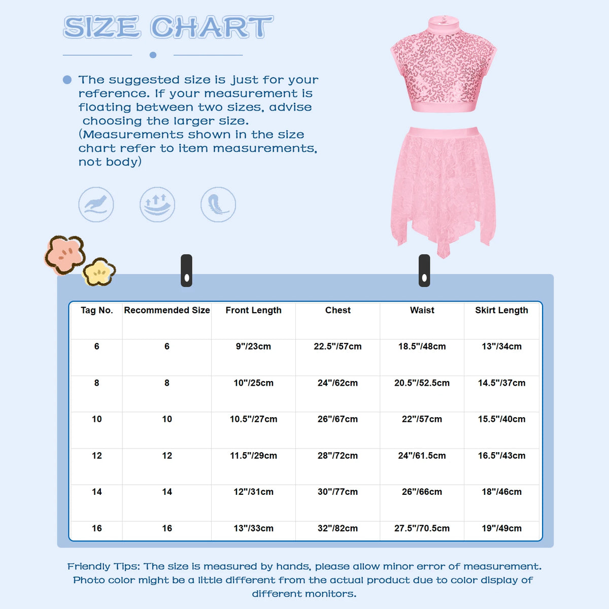 Sequins Ballet Dance Set Girls Crop Top Skirted Shorts Stage Dance Costumes