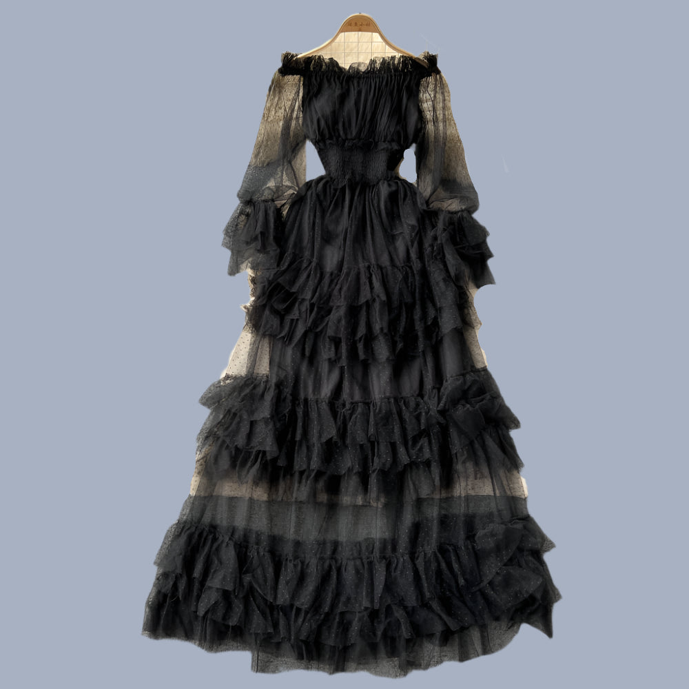 Cadenza's Cake Mesh Party Dress