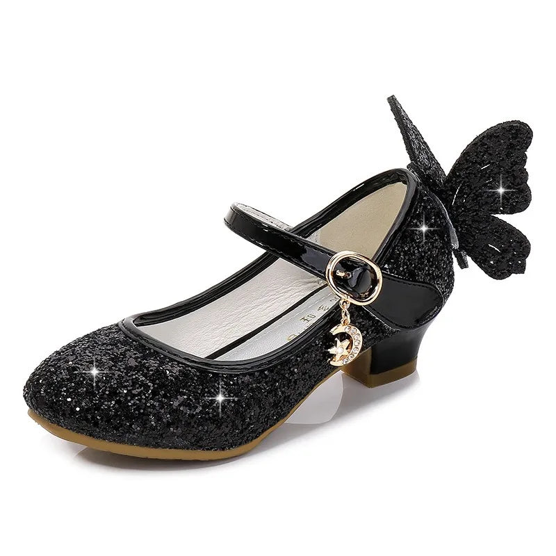 Magical Glittery Butterfly Girls Shoes