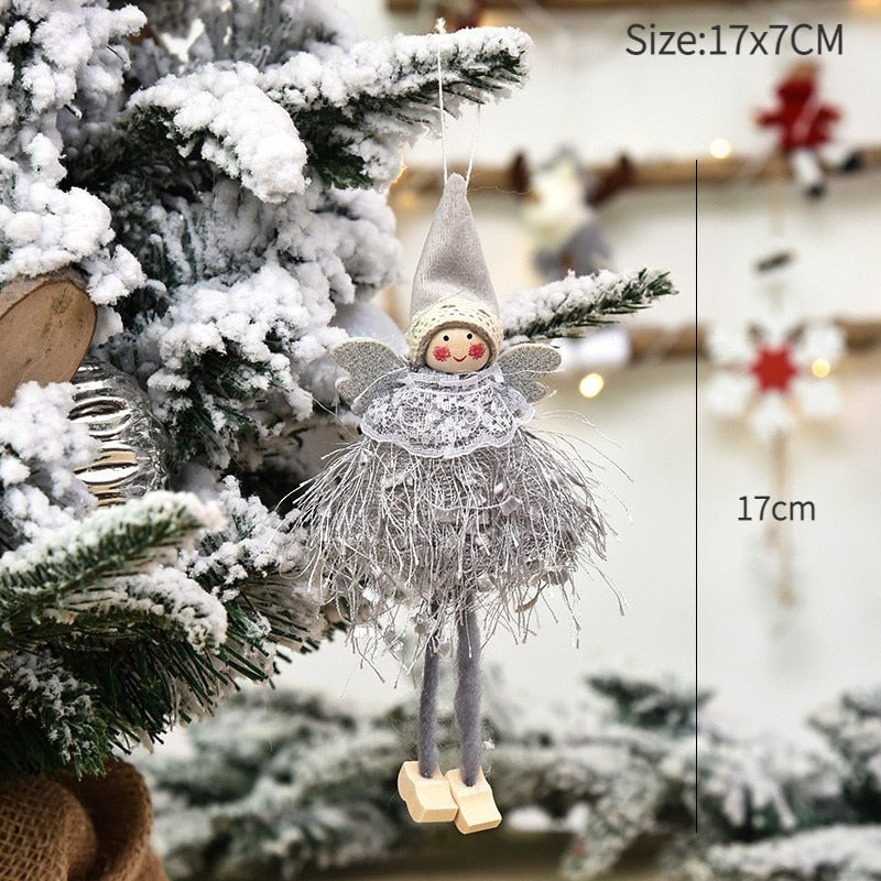 Christmas Angel Doll Xmas Tree Ornaments