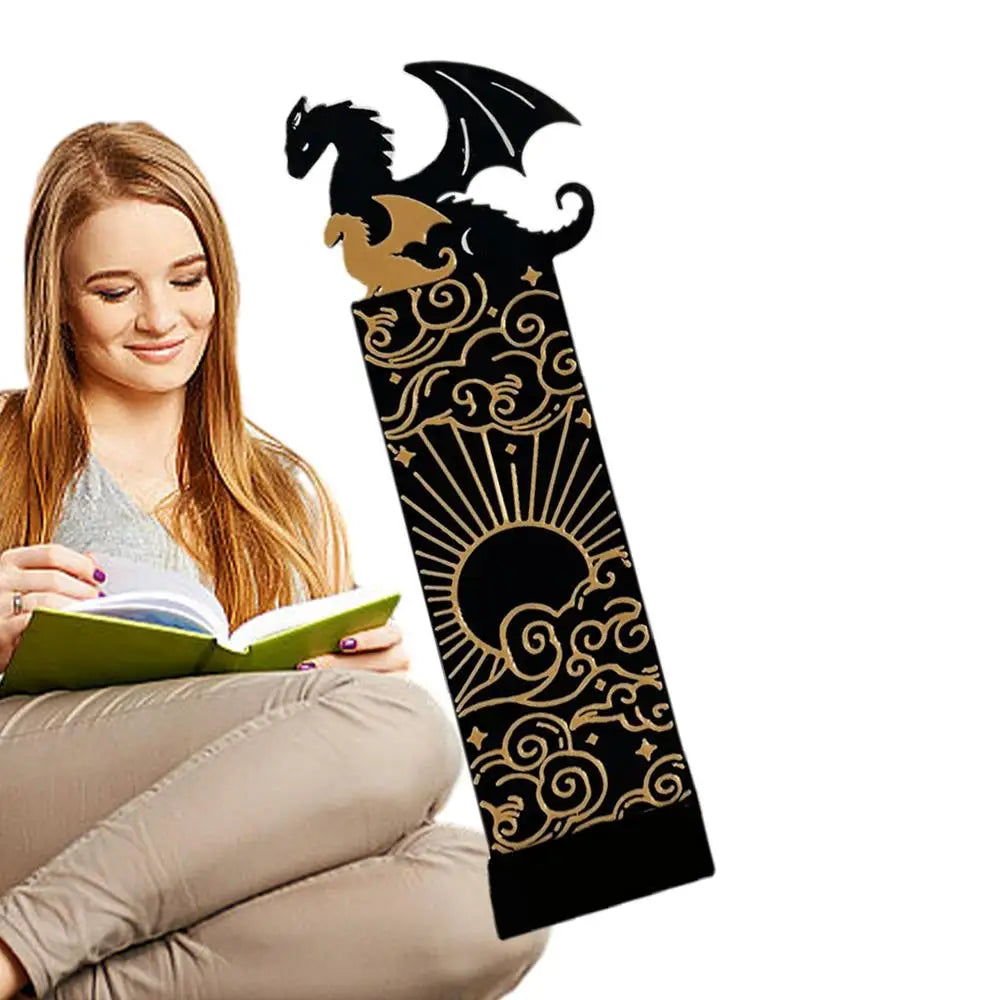 Dragon and Sword Bookmarks For Fantasy Book Lovers