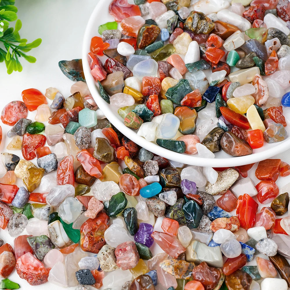 50g Natural Stones Mixed Crystal Gemstone Chips