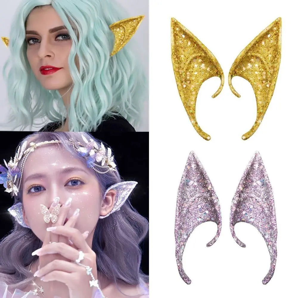 Sparkly Elf Ears Cosplay Fairy Pixie