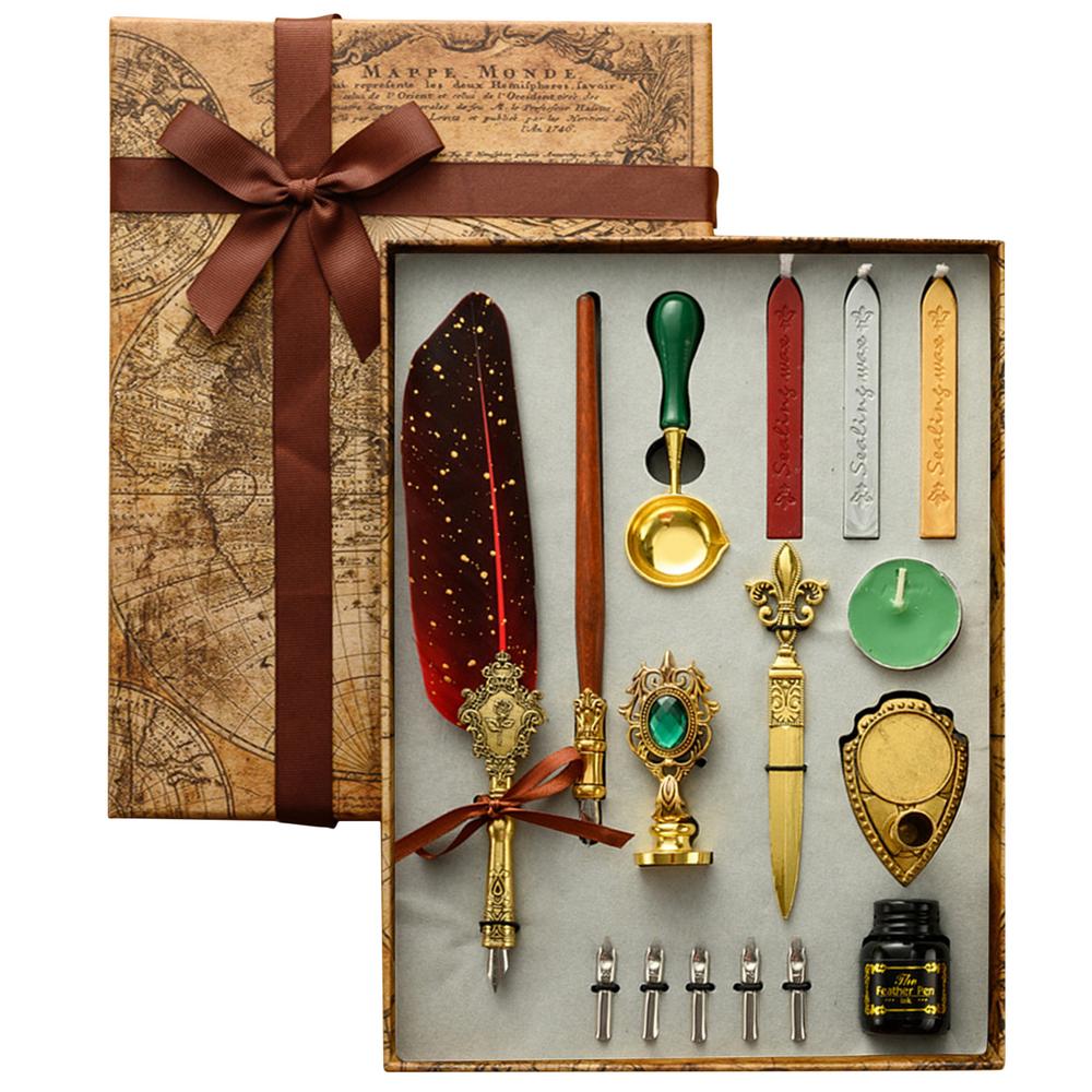 Lord Hifflebottom's Quill Pen Letter Writing Sets