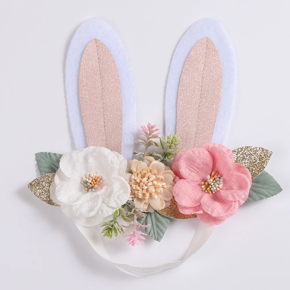 Easter Baby Bunny Headbands Rabbit Ear Newborn Photography Props