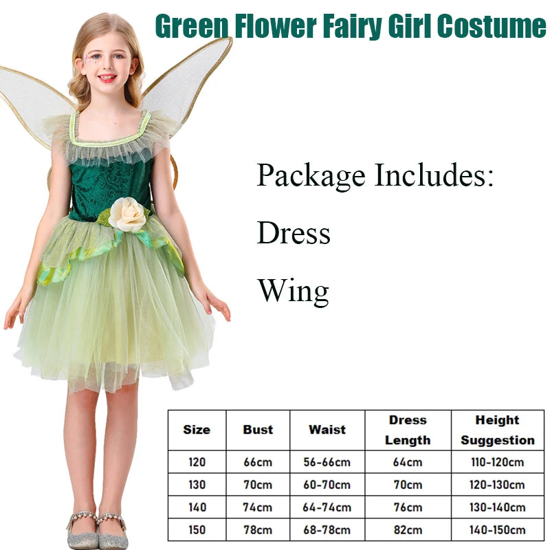 Flower Fairies Book Week Girl's Fairy Costumes