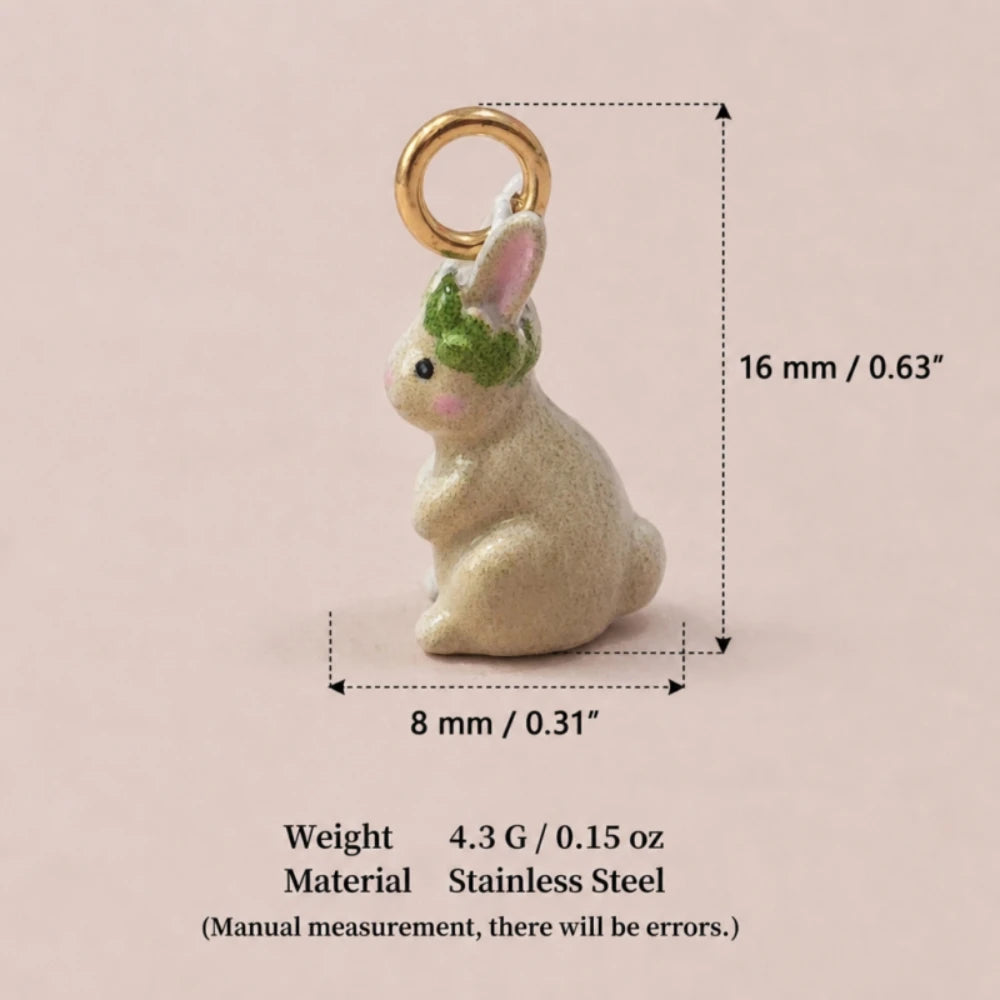 Miniature Animal Friends Pendant Charms DIY Jewellery Making