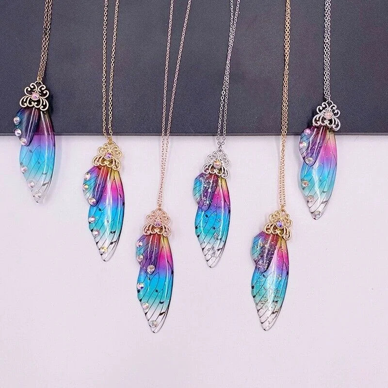 Fantasy Fairy Wings Necklaces
