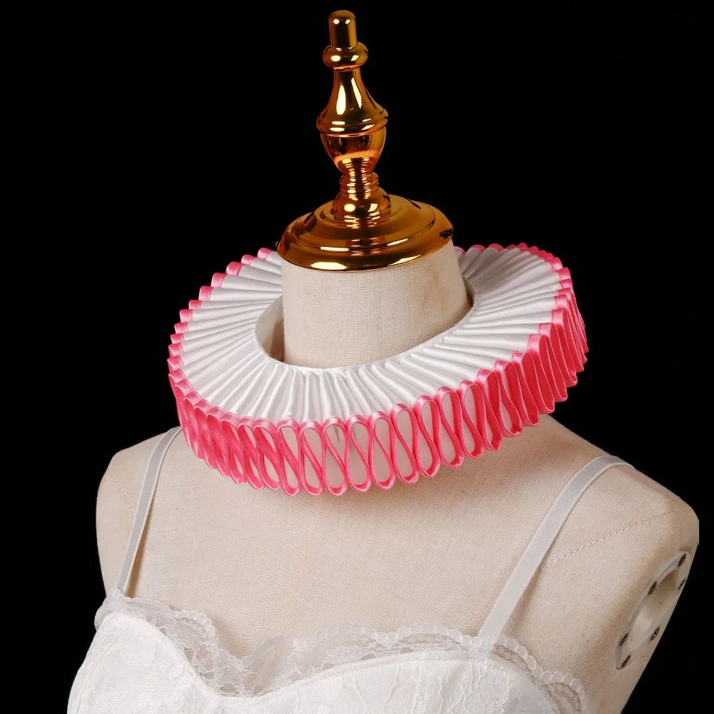Elizabethan Tudor Ruff Collar Photoshoot Halloween Costume