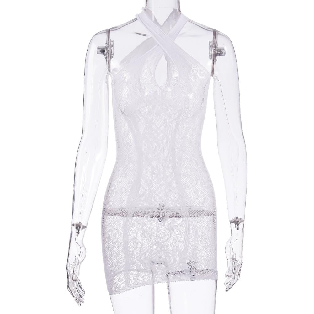 Glow in the Dark Fishnet Stockings and Body Suits