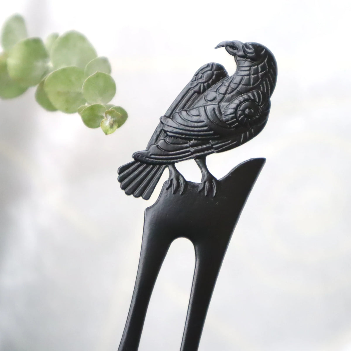 Raven Hair Stick Viking Hair Accessories