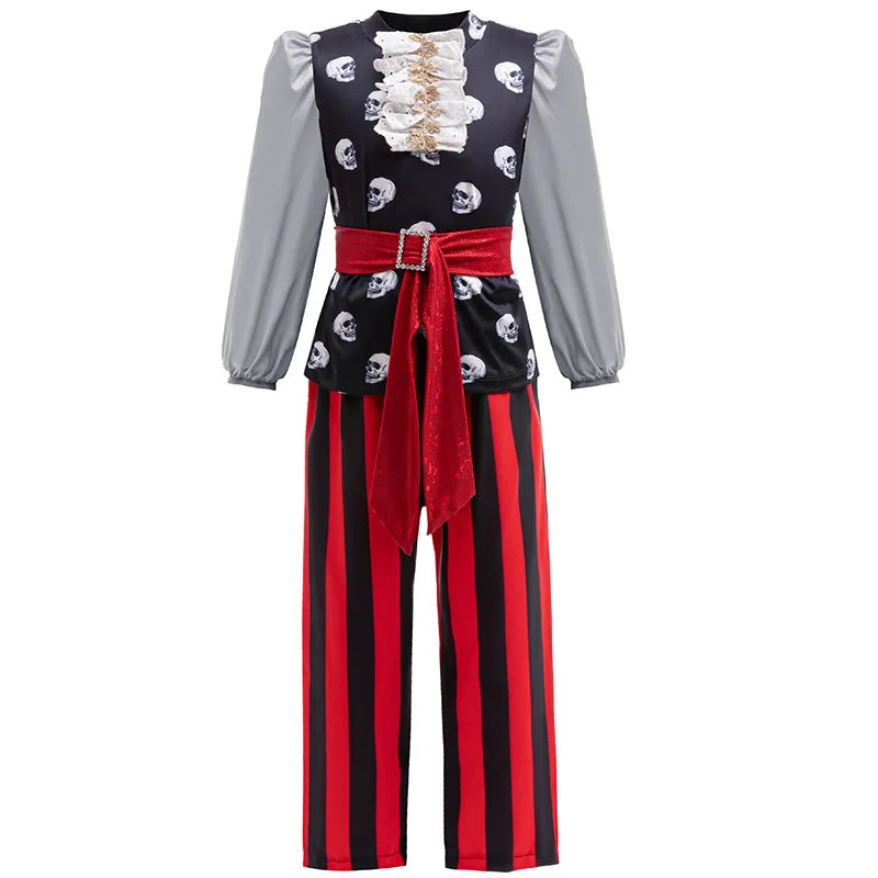 Pirate Captain Jack Sparrow Cosplay Costume Dress Up