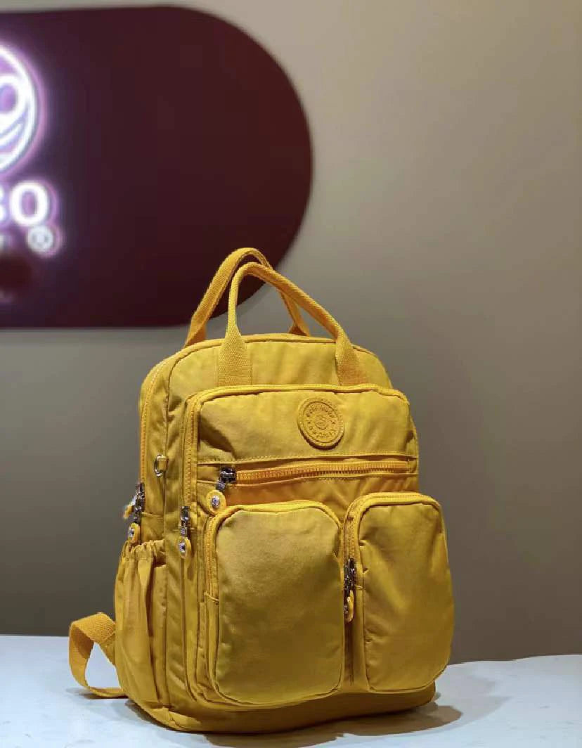 14 Colour Fun Backpacks Waterproof Zipper Multi-pockets Travel School Laptop Bags