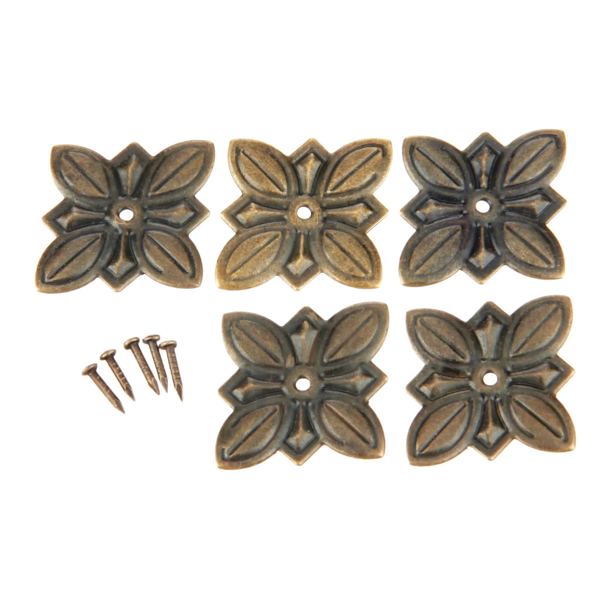 50 Antique Bronze Furniture Upholstery Nail Tacks