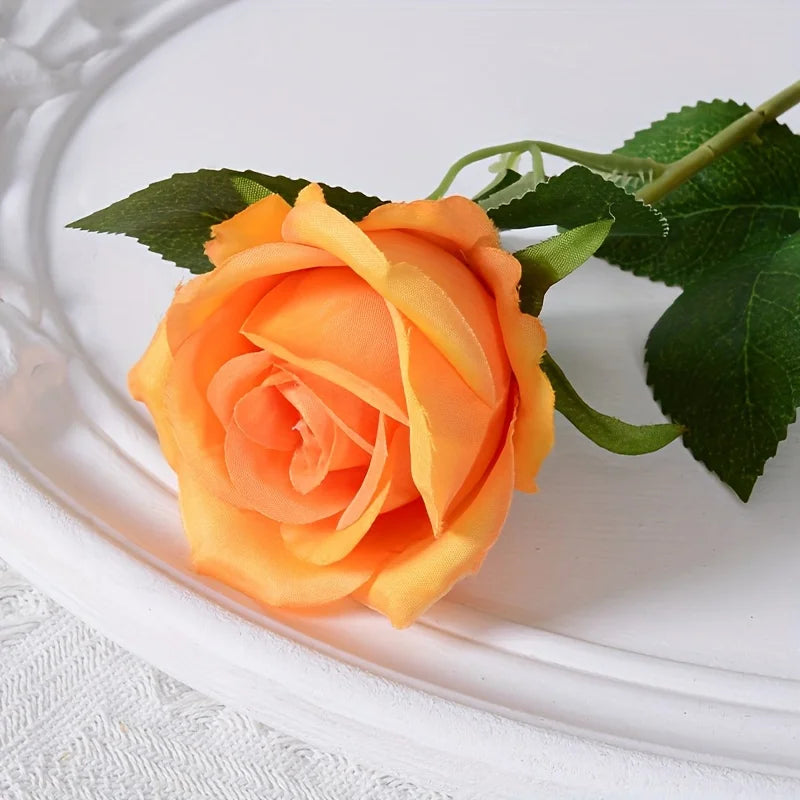 A Dozen Realistic Artificial Roses Bouquet
