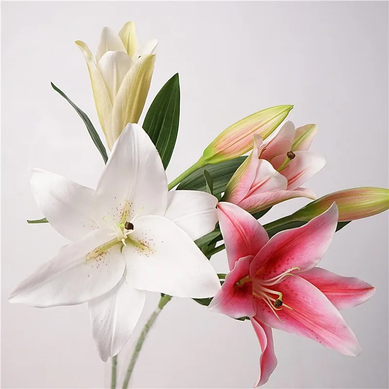 Lily Flower 86CM Artificial Flower Arrangement