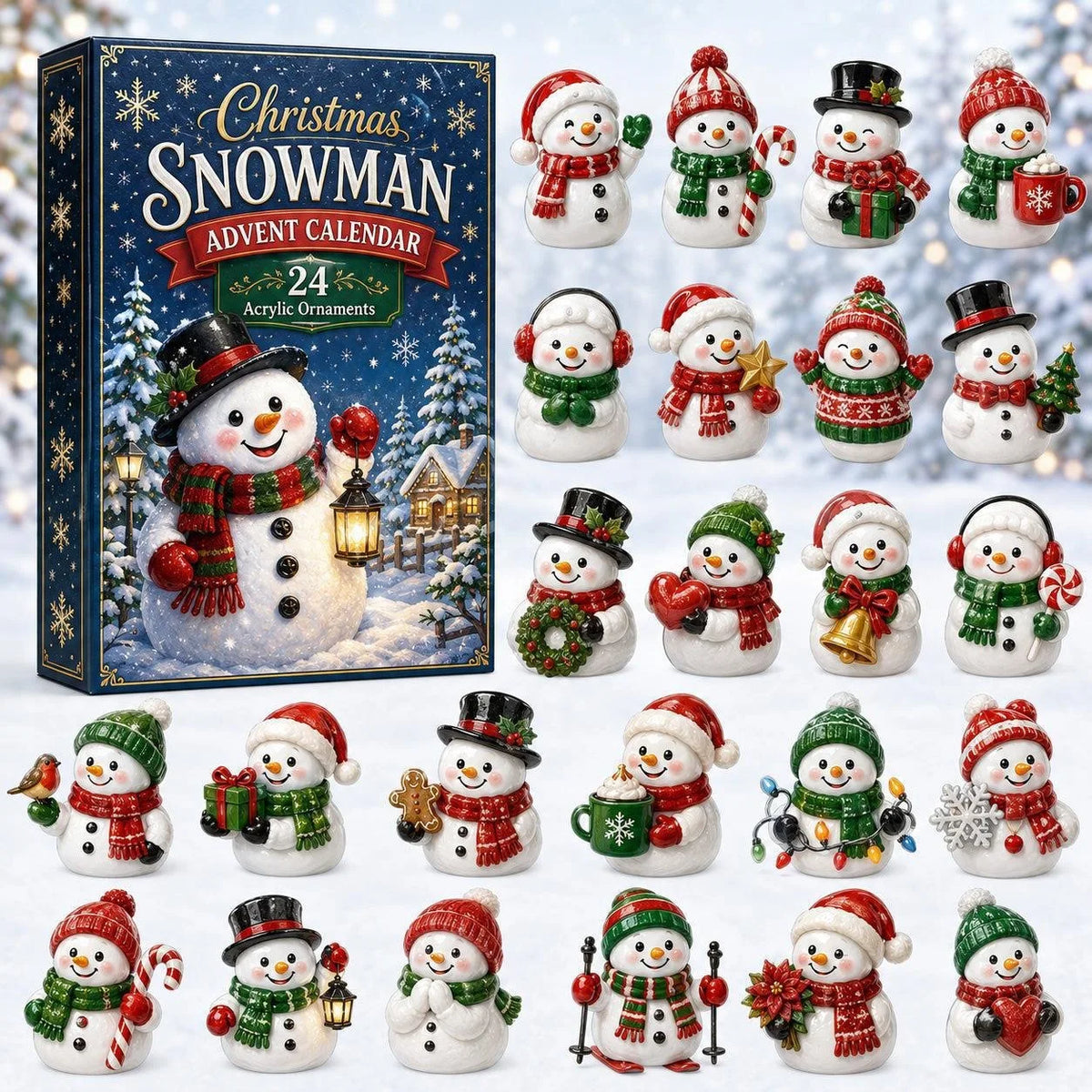 Christmas Craft Advent Calendars 24 Days of Christmas Miniatures To Make and/or Collect 17 Sets to Choose From
