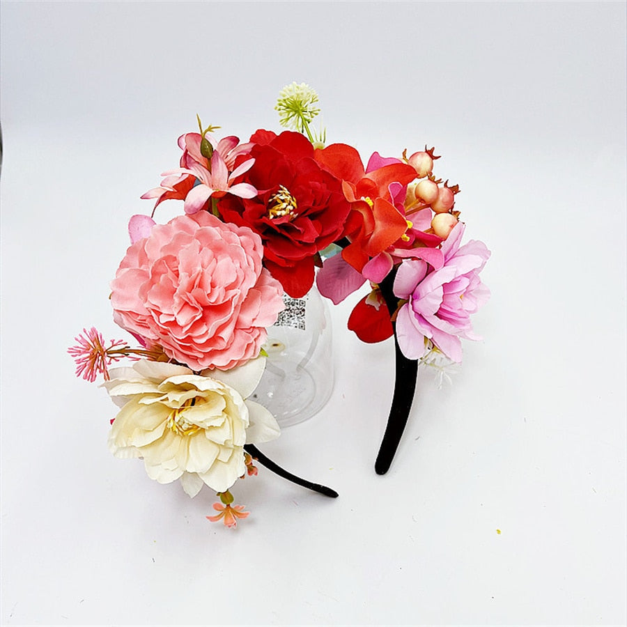 Spring Goddess Flower Crowns Floral Headband