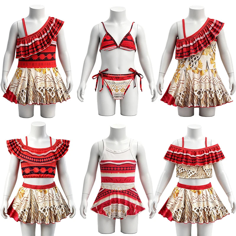 Princess Moana Little Girls Swimsuits