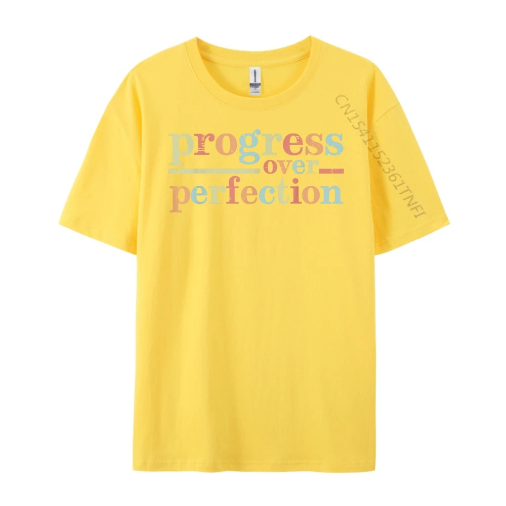 Progress Over Perfection Men's T-Shirt