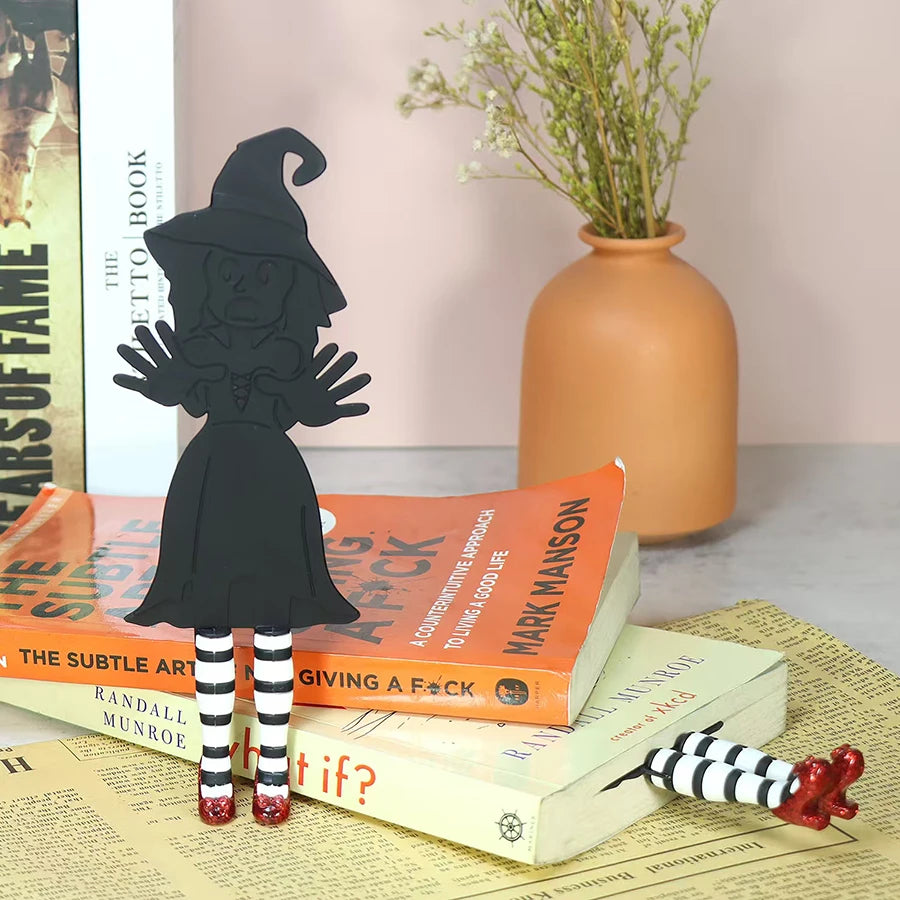 Squished Wicked Witch of the East's Ruby Red Heels Bookmark