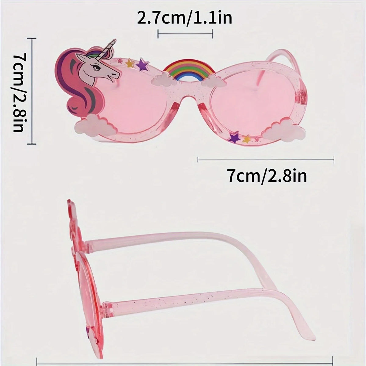 Children's Unicorns and Rainbows Sunglasses