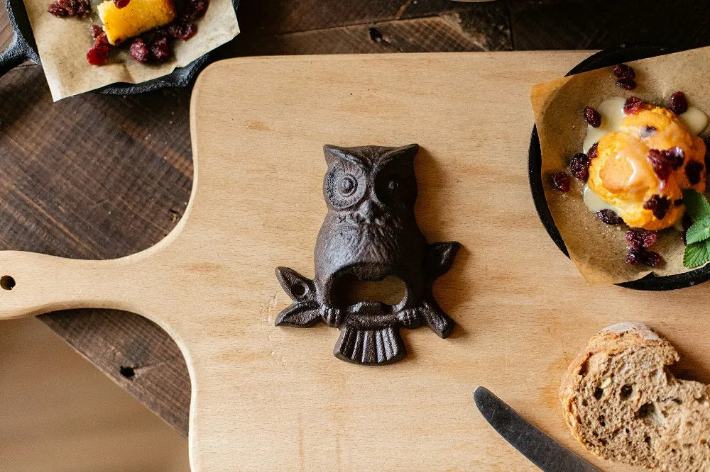 Woodland Owl Cast Iron Bottle Opener