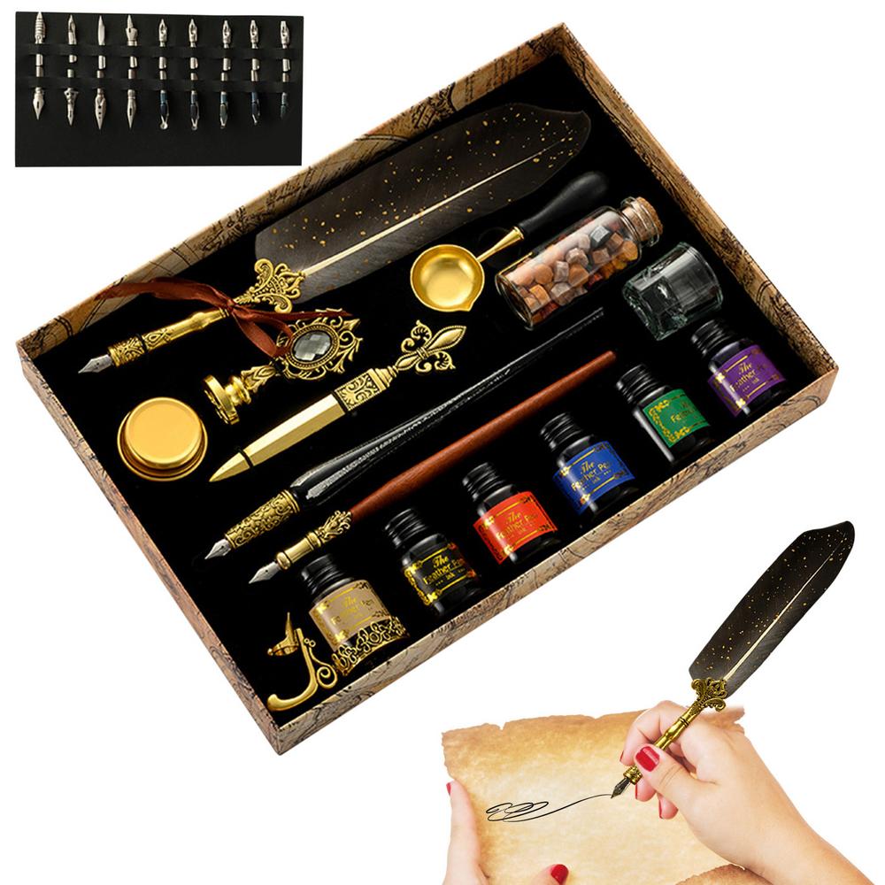 Lord Hifflebottom's Quill Pen Letter Writing Sets