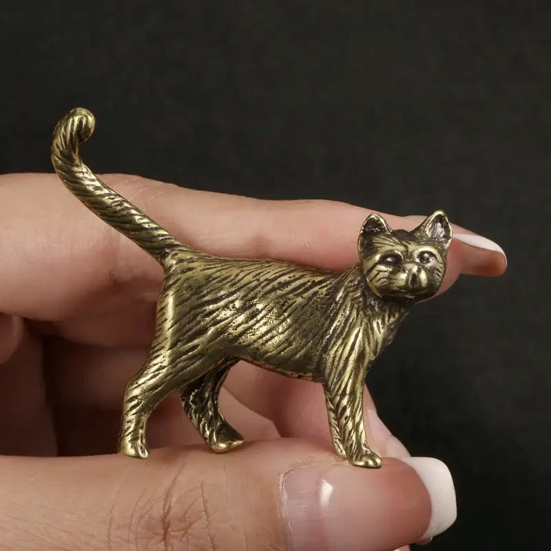 Pure Copper Animal Figurines Tea Pets