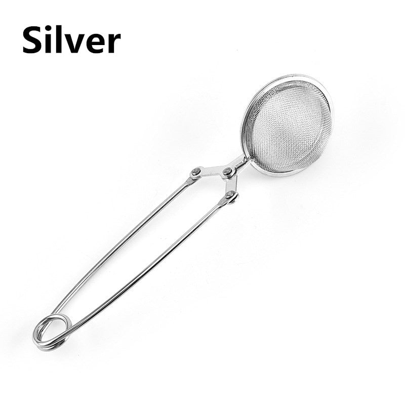 Tea Infuser Ball Stirrer Stainless Steel Mesh Tea Strainer