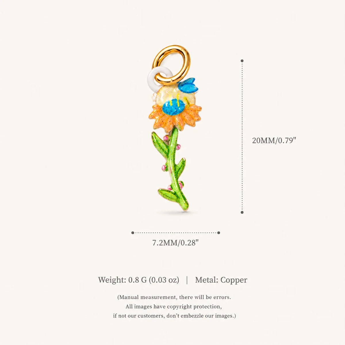 Sweet and Whimsical Animal Series DIY Pendant Charms For DIY Jewellery Making
