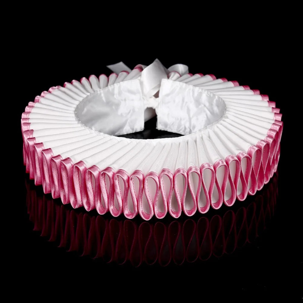 Elizabethan Tudor Ruff Collar Photoshoot Halloween Costume