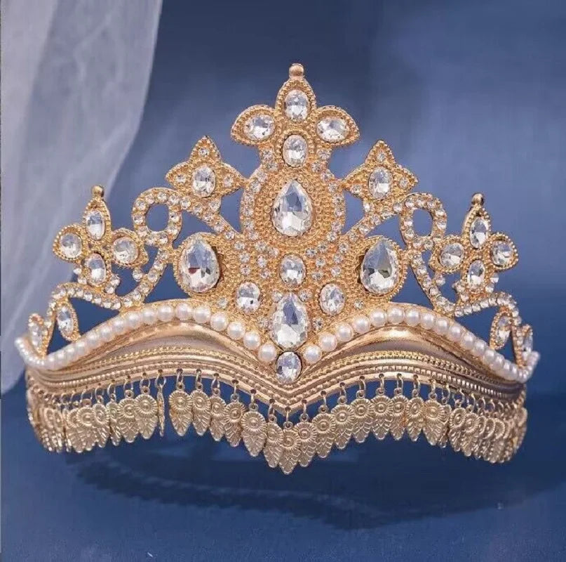 Queen Annisa's Crystal Crown Dance Headdress
