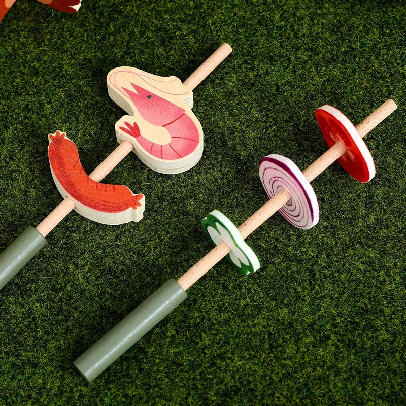 Baby Camping Barbecue Set Toy Role-Playing Camping Scene Immersive Play Gift for Children