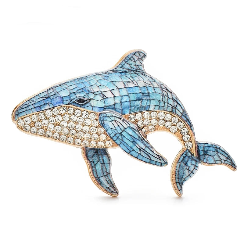 Whale Brooches