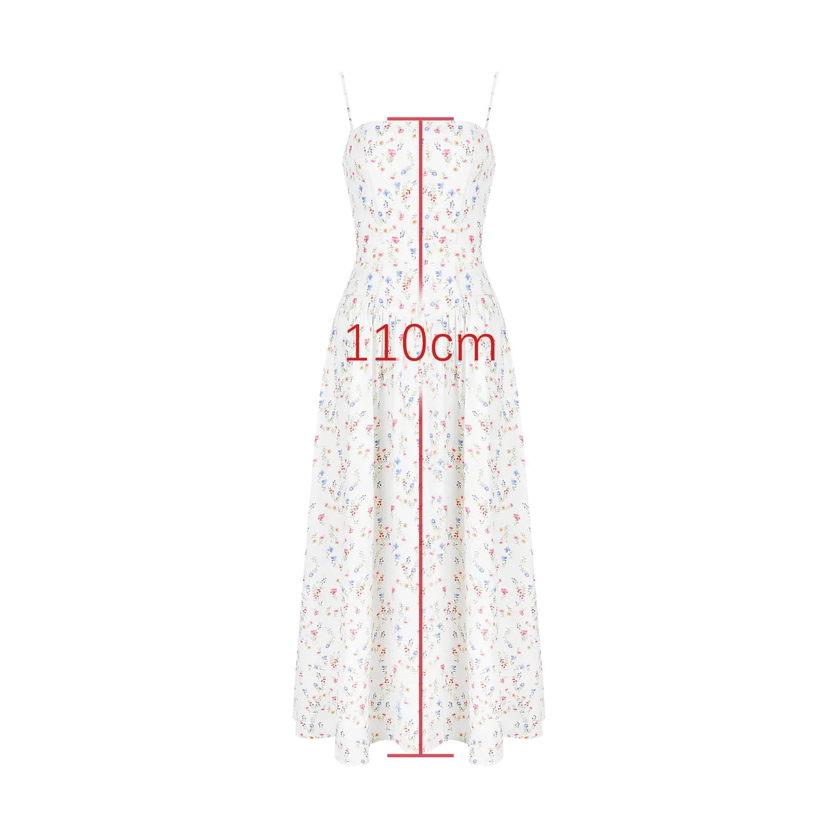 Olivietta's Floral Print Midi Sundress
