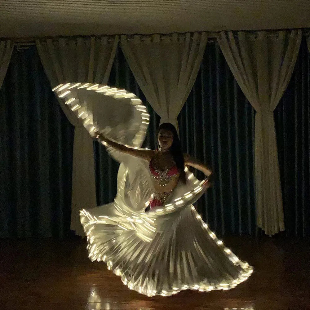 Led Luminous Belly Dancing Isis Wings