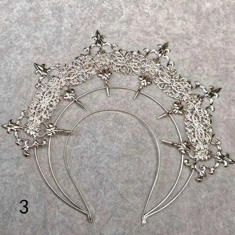 Build Your Own Halo Crown DIY Kits Virgin Mary's Baroque Halo Crowns Headpieces