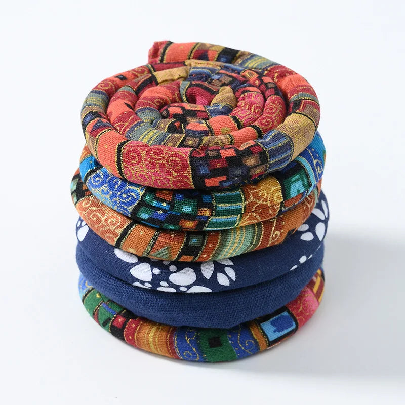 Bendable Hair Ropes Ties Horsetail Colorful Dreadlocks Long Ponytail Hairtie