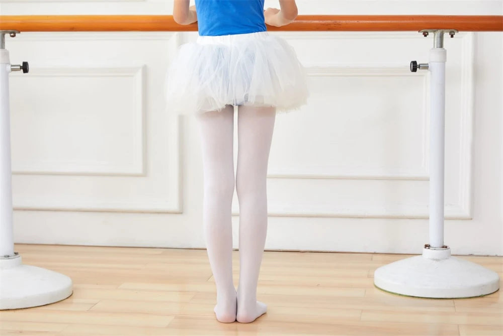 Girls Ballet Dance Tights Candy Colour Velvet Stockings